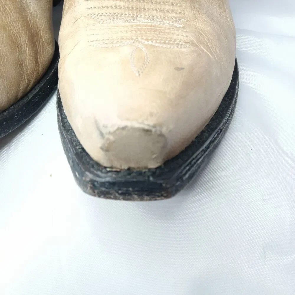 Idyllwind Western Boots Women's Size 9 B Snip Toe Beige Tan
